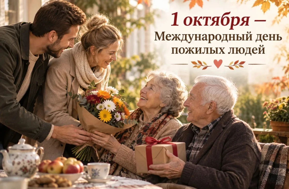 День пожилого человека: тепло, уважение и благодарность🫂