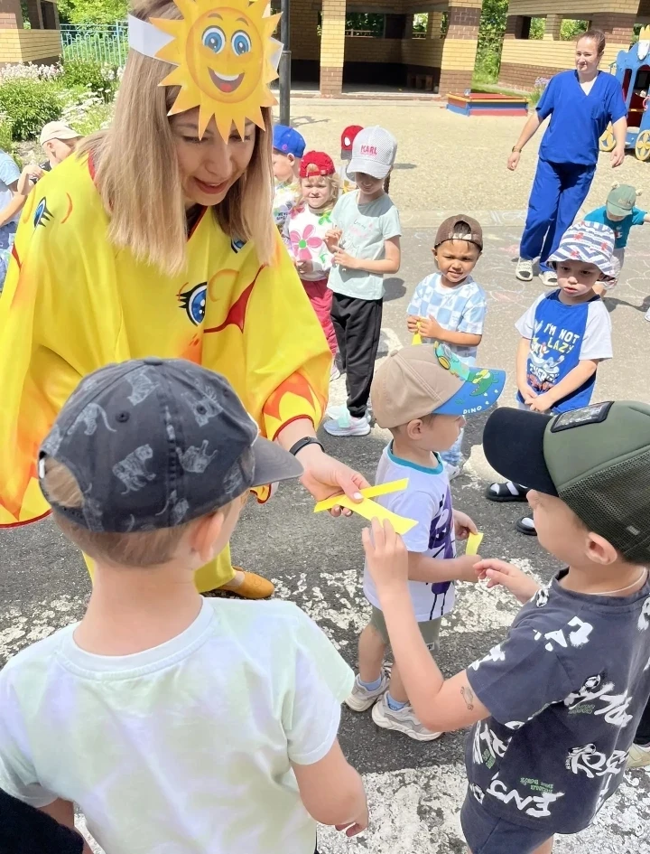 ☀☀☀В нашем детском саду прошло развлечение для детей младшего и среднего возраста «Солн...