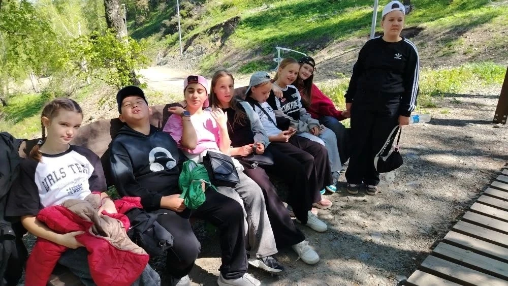 💥Покорение высоты: 6В и 7В классы на ГЛК «Манжерок»