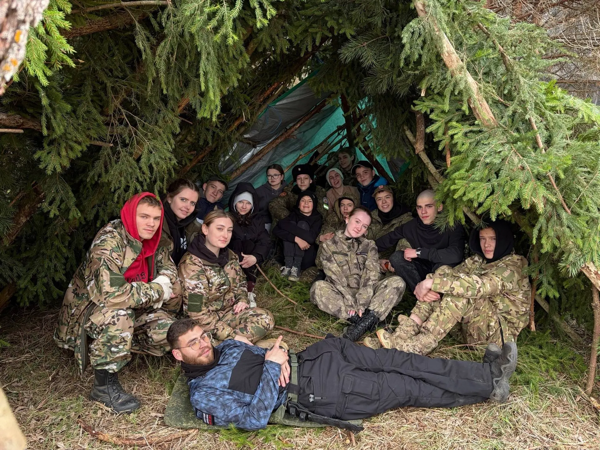 В Смоленской области состоялась юбилейная военно-патриотическая смена  🟠На базе лагеря "Прудок" в Шу