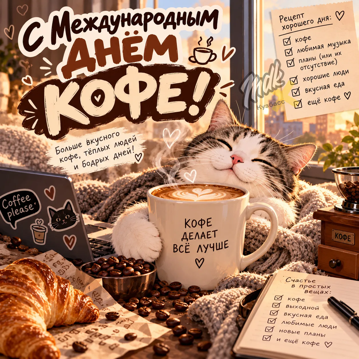 Ну что, кофеманы, с праздником вас!