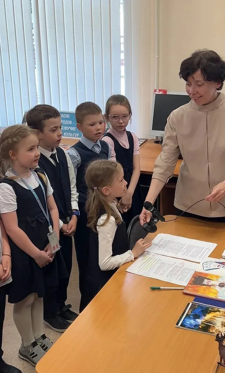 🇧🇾МИНСК – ПЕРМЬ: давайте дружить городами!🇷🇺  Сегодня в детской библиотеке № 8 прошла последняя в эт