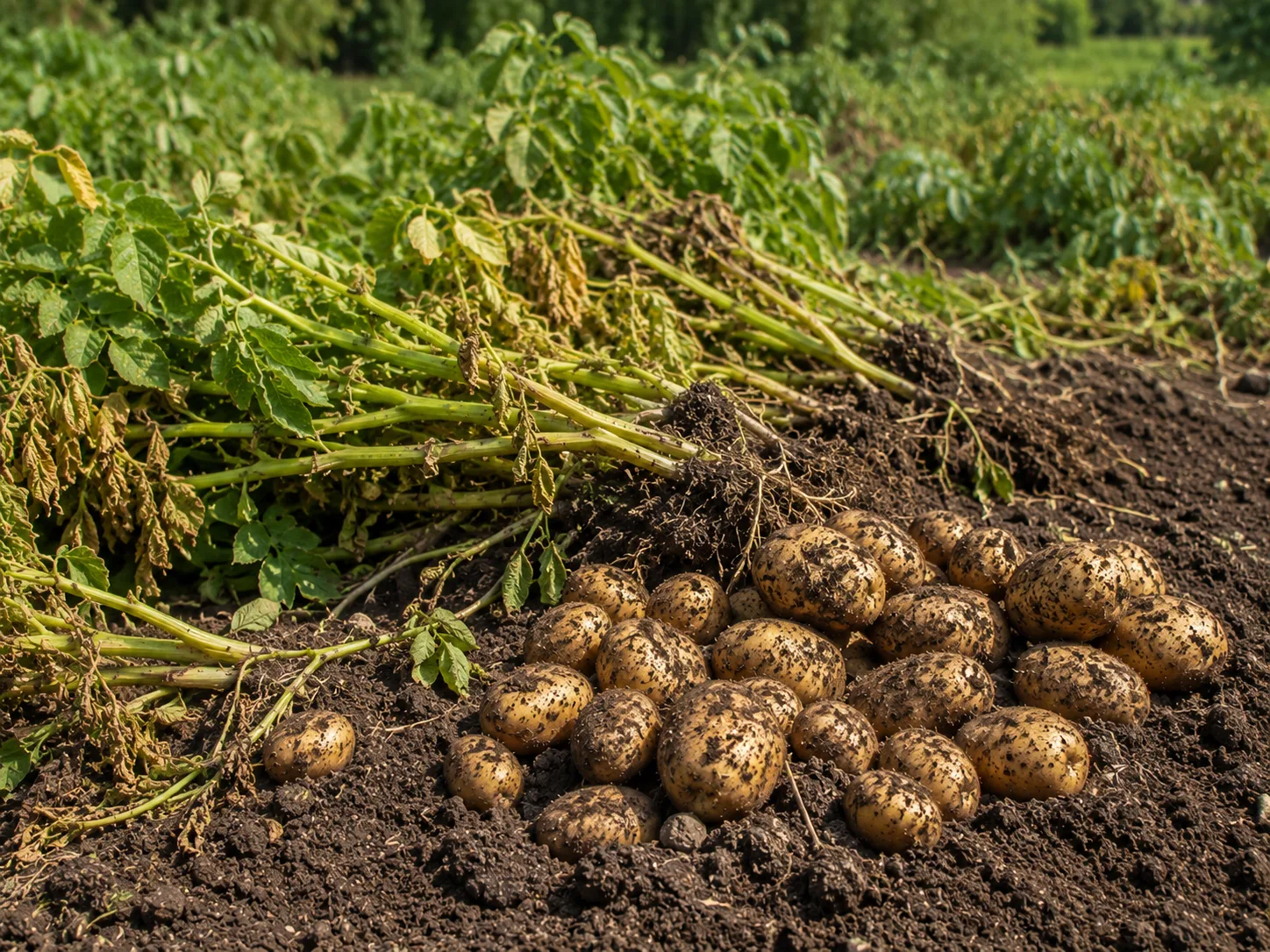 🥔 Ботва картофеля легла раньше срока: как понять, пора ли копать