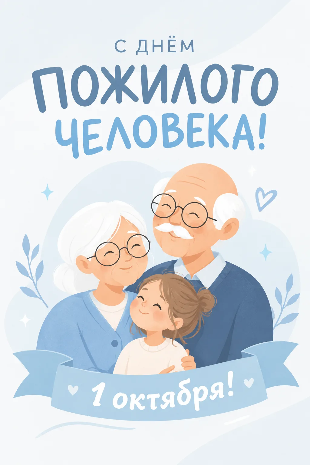 🍂 1 октября — День пожилого человека