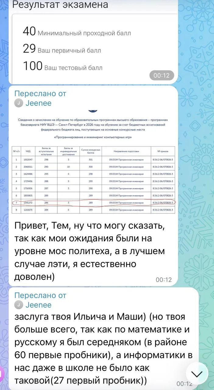 Кайф, ребята, мы с вами мощно двигаемся к завершению интенсива и приближаемся к годовом...