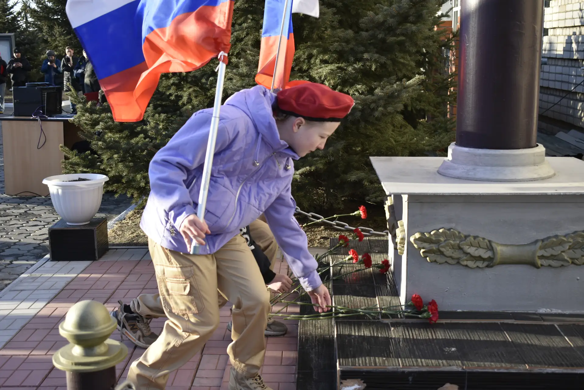 В Забайкальске стартовали автопробег «Эх, путь дорожка фронтовая» и автомарафон «Знамя Победы»  В по