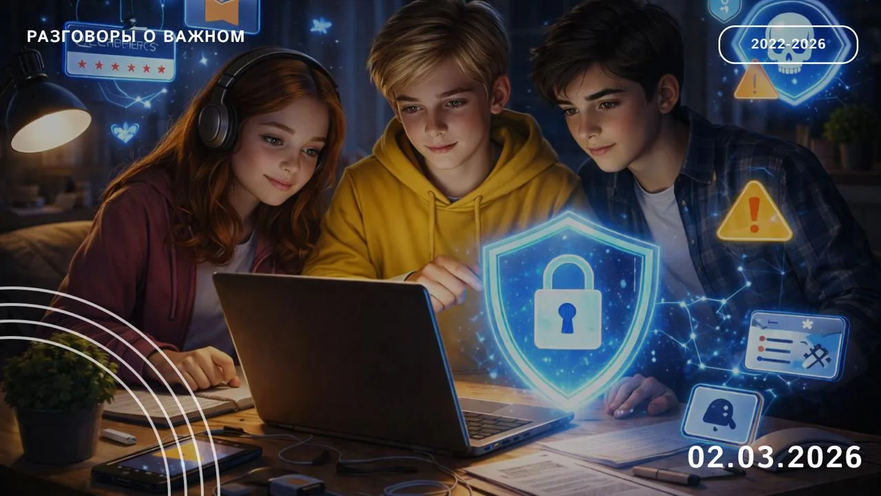 Уважаемые коллеги! 2 марта занятие «Разговоры о важном» будет посвящено теме «Цифровой ...