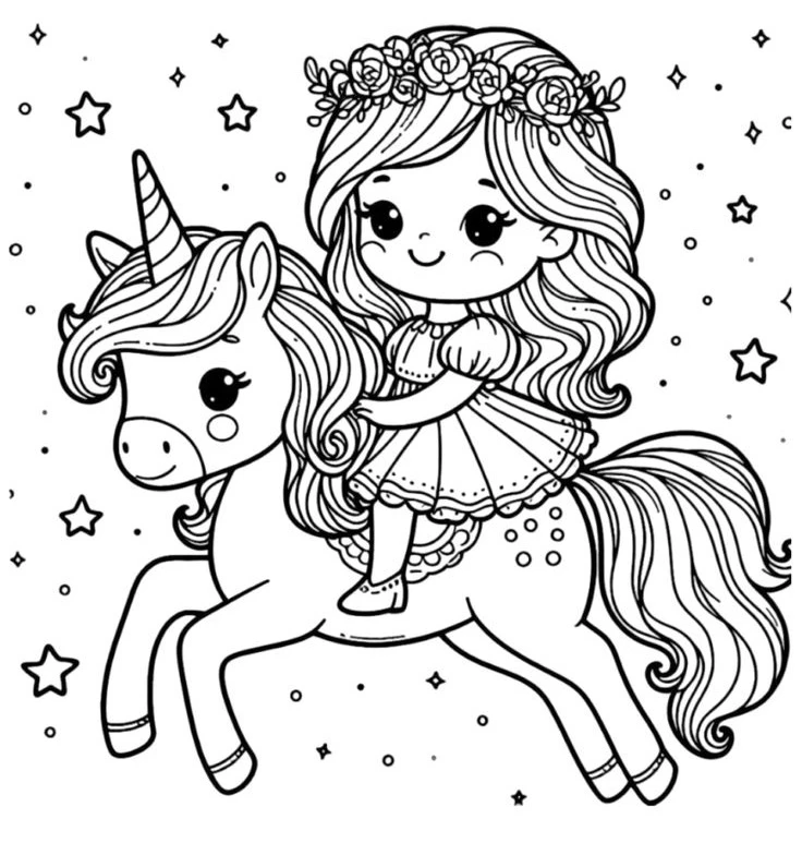 Девочки и единороги 🦄