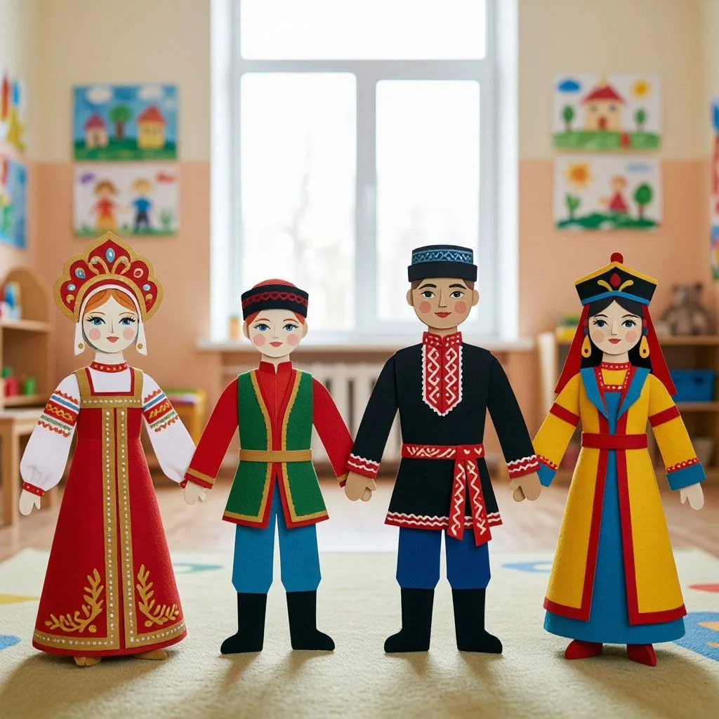 Уважаемые родители!
Приглашаем вас и ваших детей принять участие в творческой выставке
«Кукол дружны