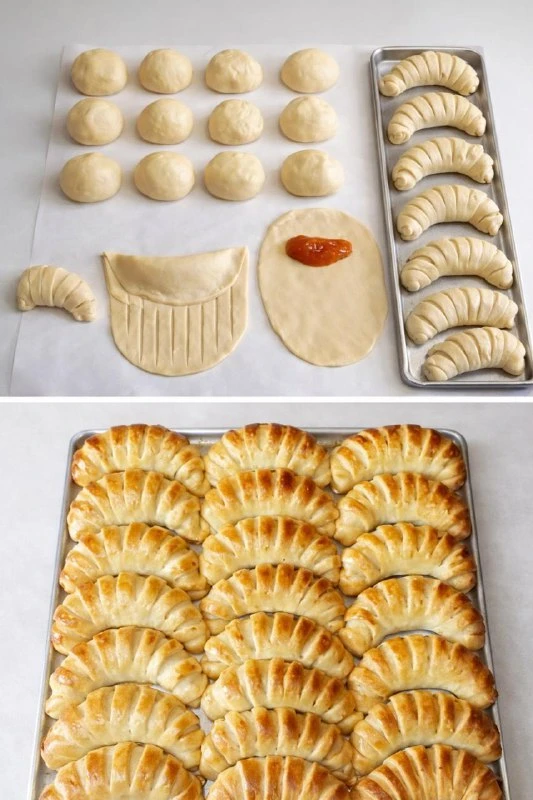 ЭТИ РОГАЛИКИ ХОЧЕТСЯ ГОТОВИТЬ СНОВА И СНОВА. ПРОДУКТЫ САМЫЕ ПРОСТЫЕ, А РЕЗУЛЬТАТ ВСЕГДА...