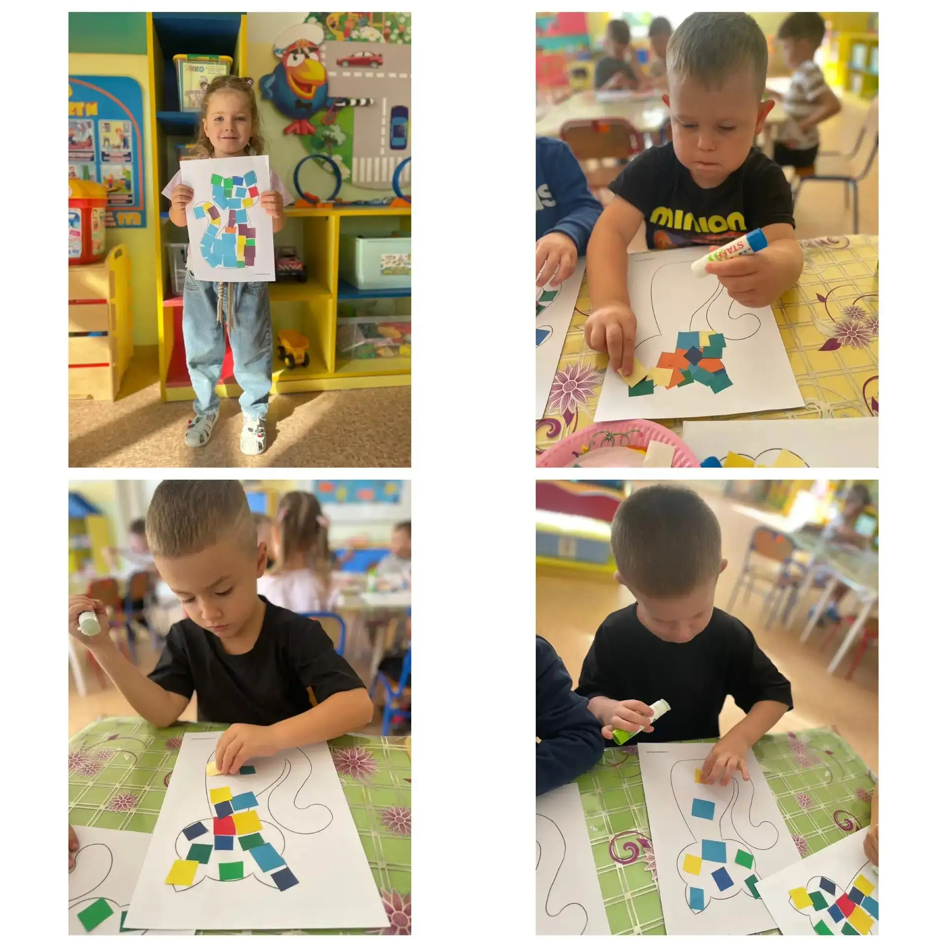 Мяу! 😻 Сегодня в группе «Незабудка» — разноцветные котята! 🐾