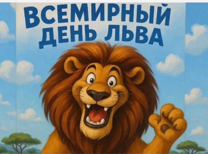 10 августа — Всемирный день льва!