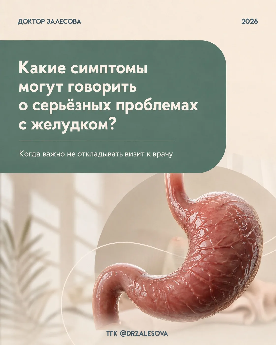 Какие симптомы могут указывать на серьёзные проблемы с желудком?