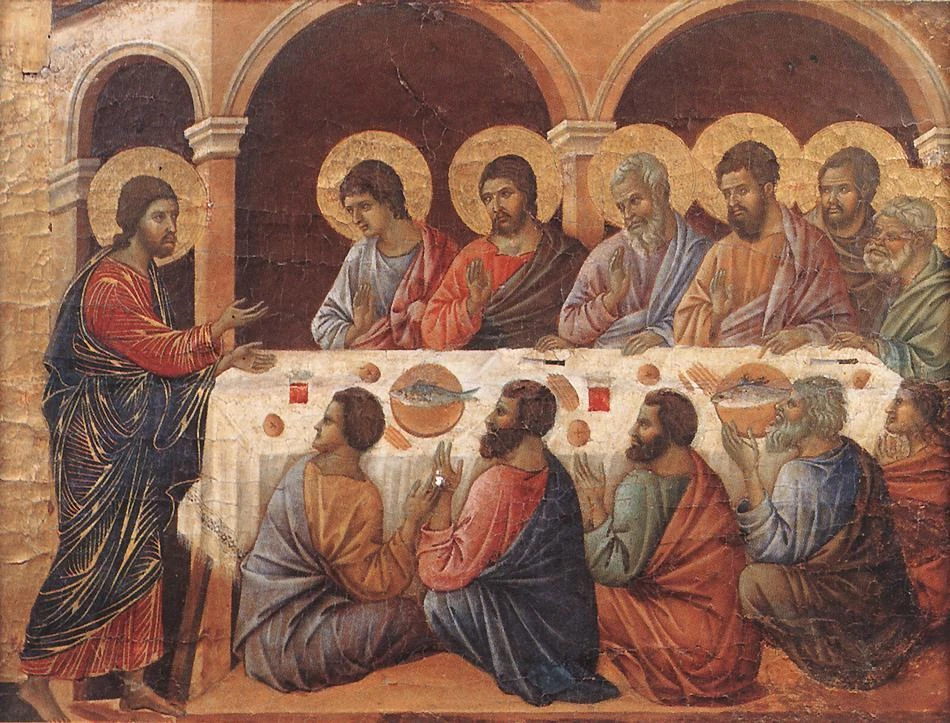 ✝️ «Послание апостолов на проповедь»
Дуччо ди Буонинсенья (Duccio di Buoninsegna, 1308–1311)
Темпера