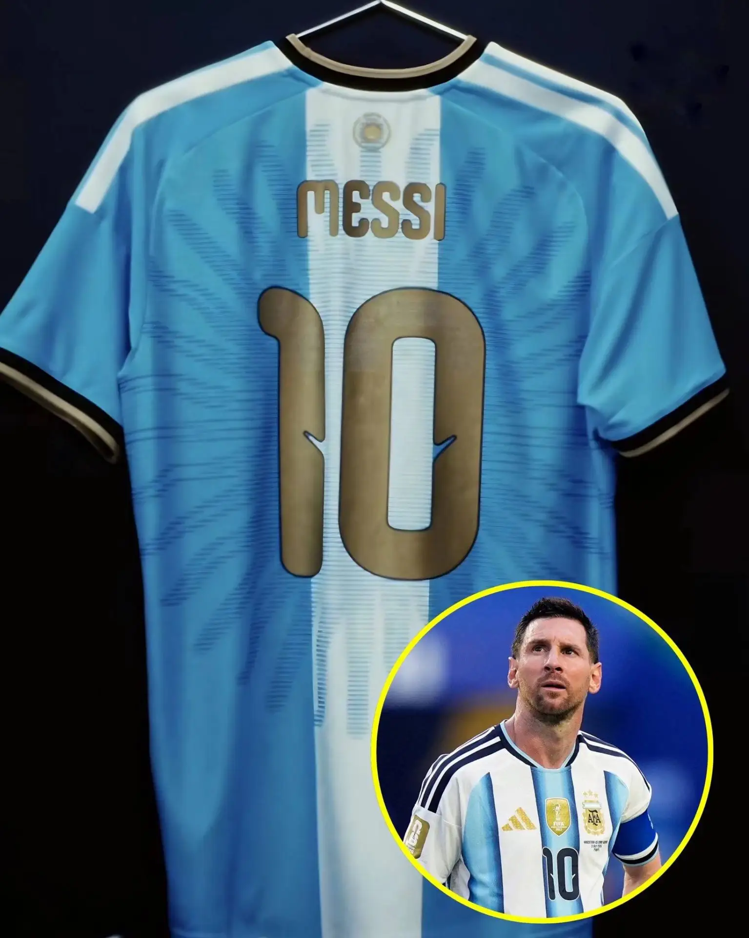 🇦🇷🐐 Специальная футболка для Месси, которую он наденет в ПРОЩАЛЬНОМ матче за сборную...