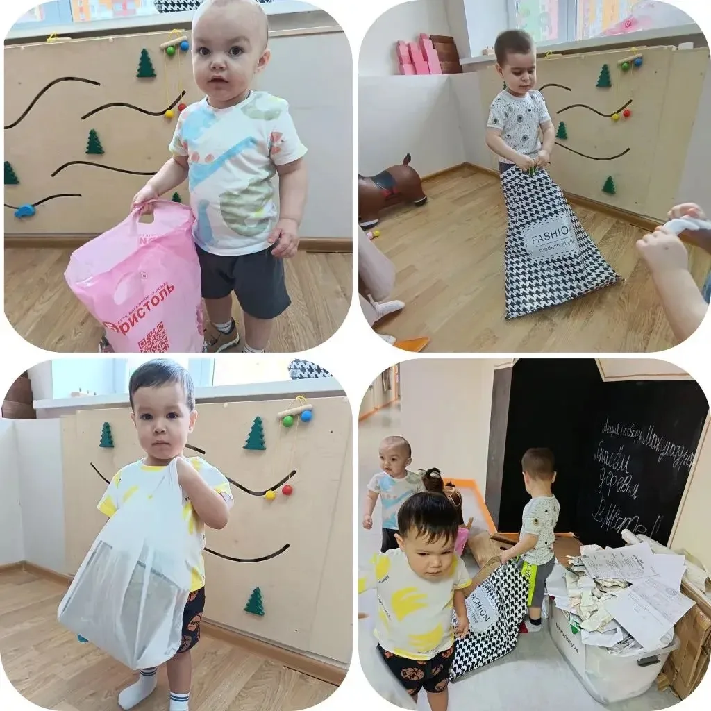 🌍 Малыши — за природу! 🌱

Дети знают: чтобы спасти зелёных друзей, не нужно далеко ходить. Достато