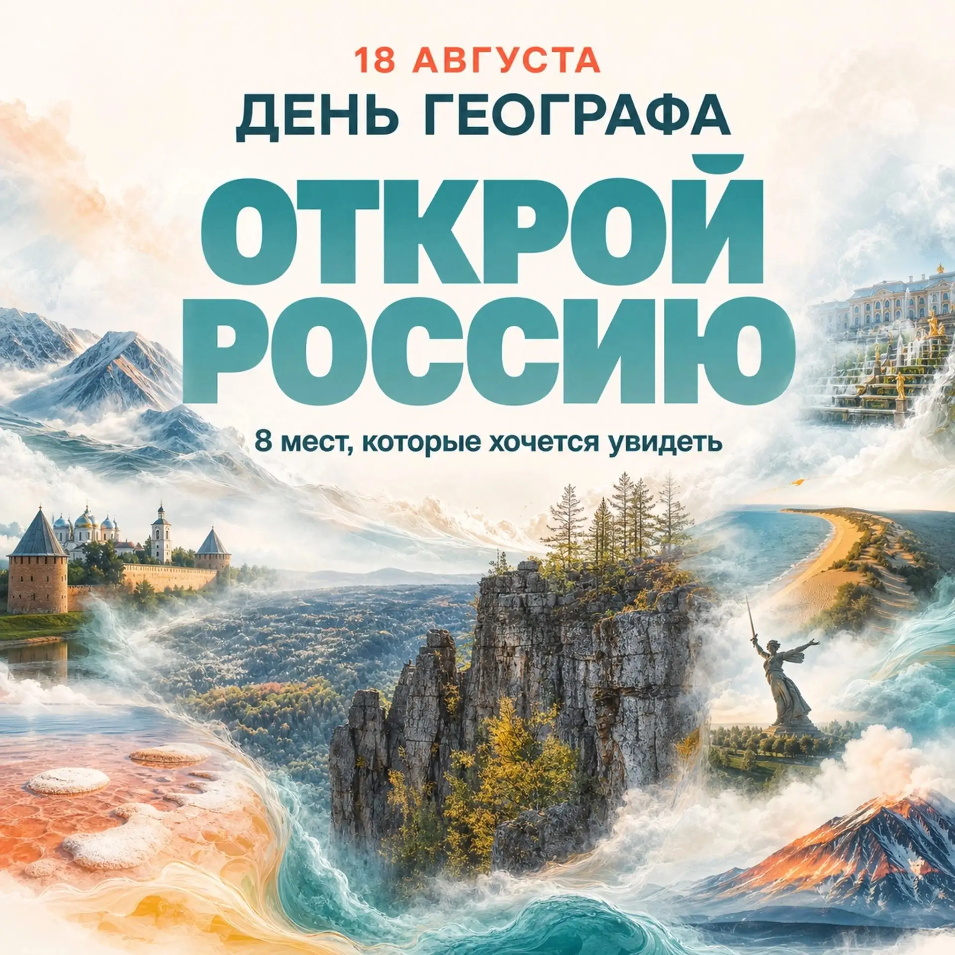 💥 Увидеть Россию! 🇷🇺