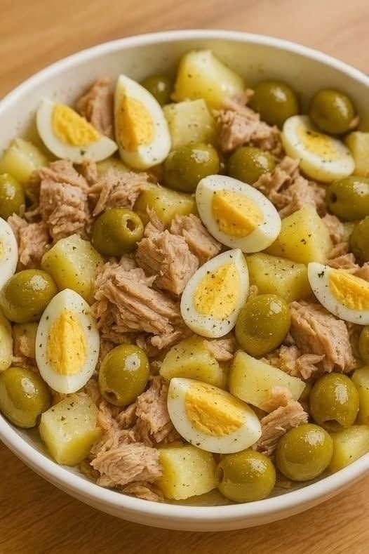 Салат, который спасает меня, когда хочется вкусно и сытно, но совсем нет сил стоять у п...