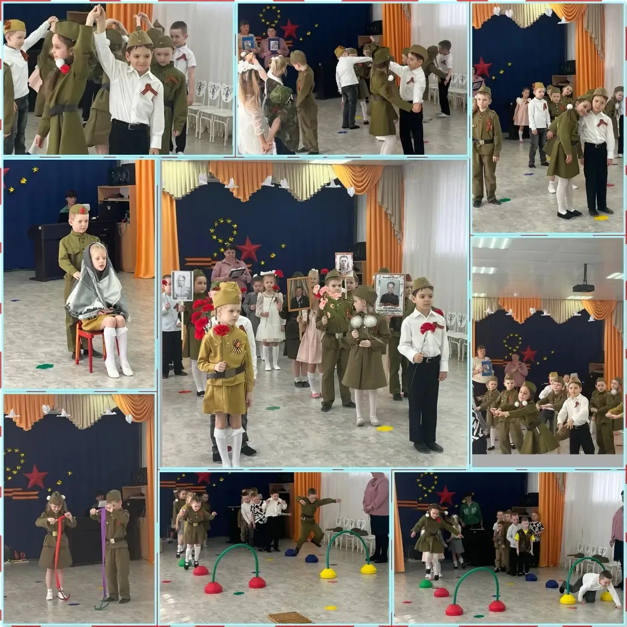🌹Праздник памяти и славы 🌹В преддверии празднования 9 мая, в нашем детском саду прошли мероприятия, 