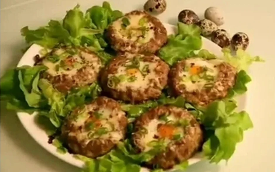 🟣МЯСНЫЕ ГНЕЗДА В АЭРОГРИЛЕ