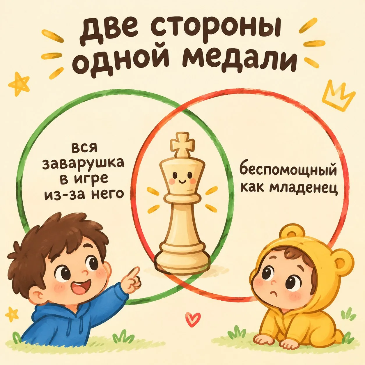 Две стороны одной фигуры 😁