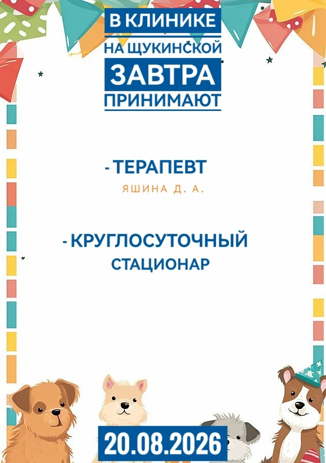 Приглашаем вас ознакомиться с нашим расписанием на завтра 💕