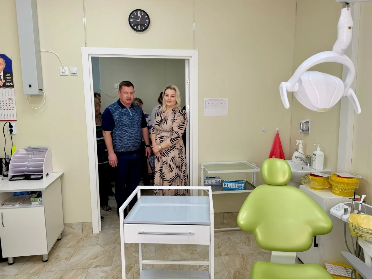 🇷🇺 В селе Каштаны Бахчисарайского района открыли модульную врачебную амбулаторию  Помимо кабинетов п