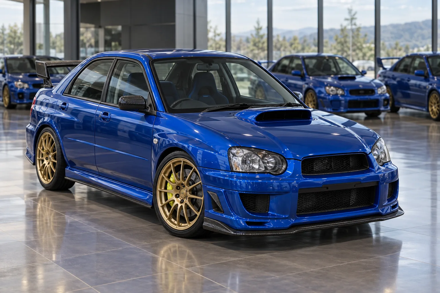 350 машин — столько выпустят Subaru WRX GD25 для США