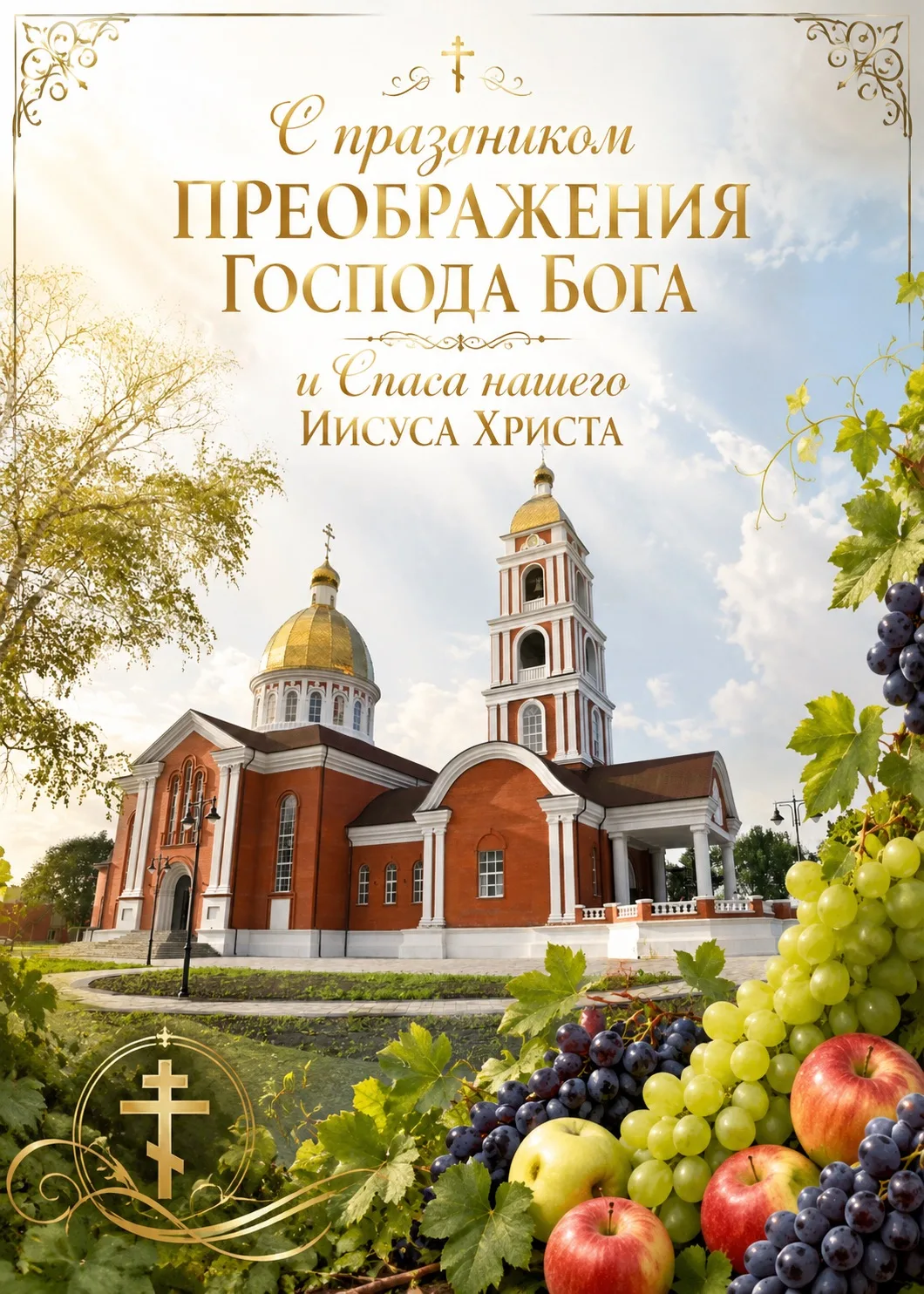 С Праздником Преображения Господа Бога и Спаса нашего Иисуса Христа! ☀