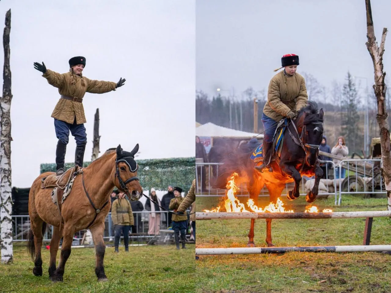 🐴 Бесплатные конные шоу и мастер-классы в парке «Патриот»  В музейно-храмовом комплексе «Дорога памя
