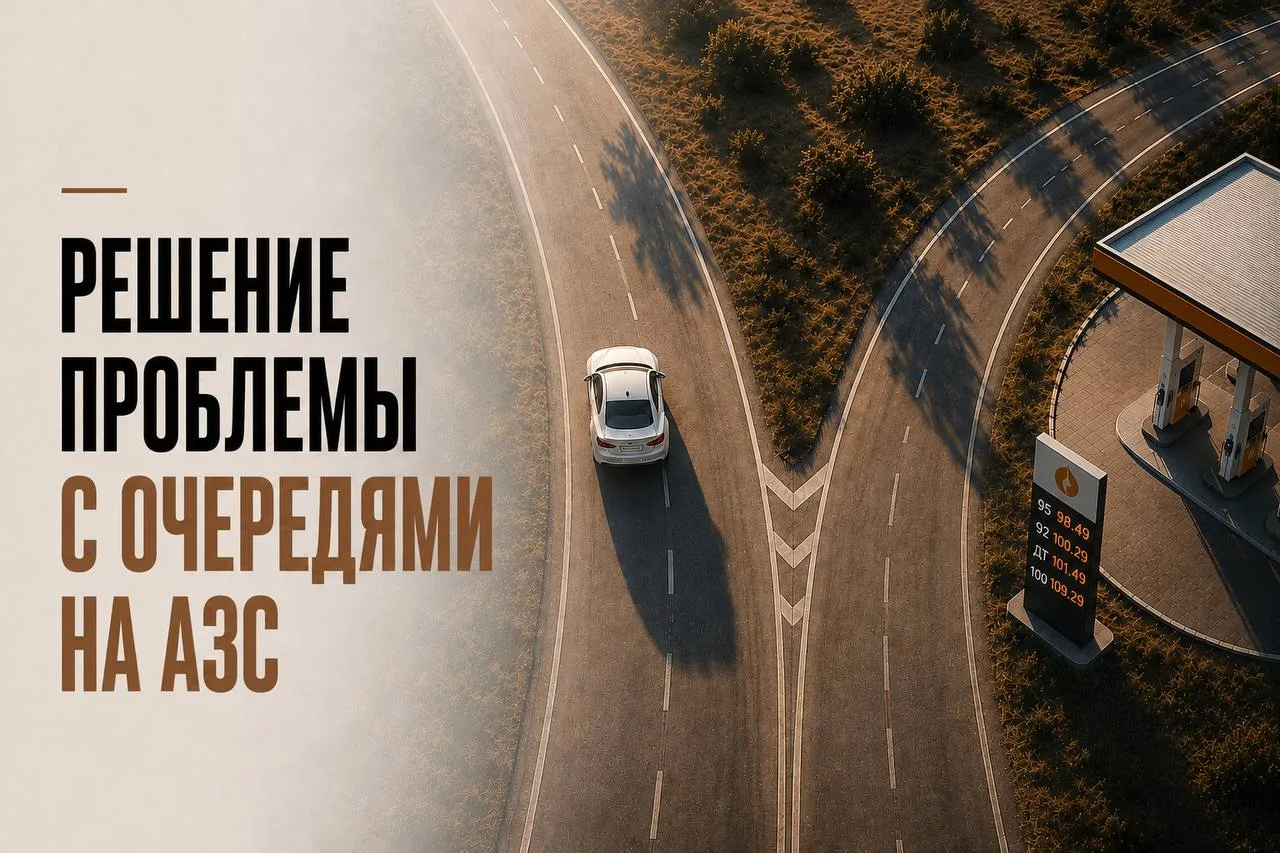 ⛽️Решение проблемы с очередями на АЗС