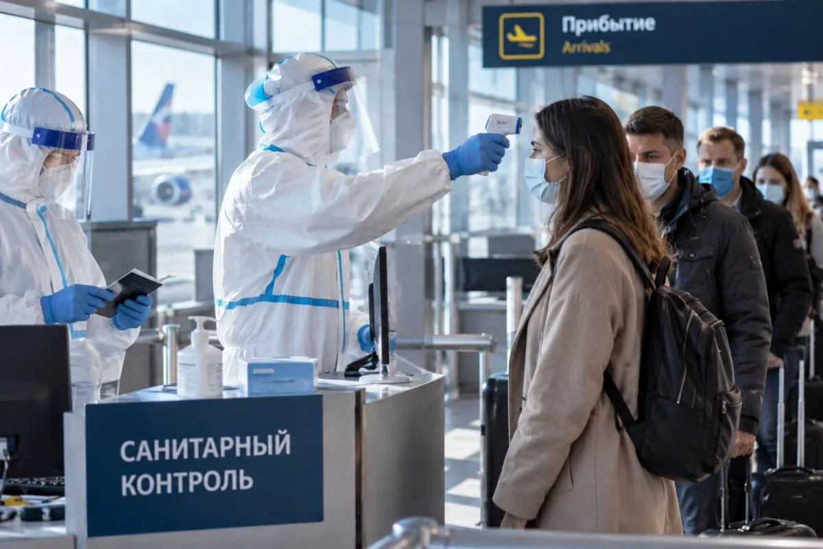❗️ Из-за риска завоза Эболы в России усилили санитарный контроль на границах, сообщили ...