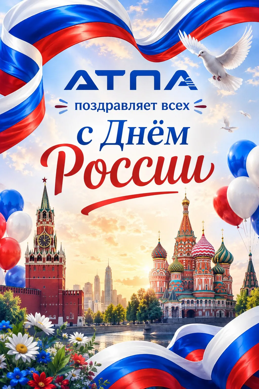 🇷🇺 С ДНЁМ РОССИИ, ДРУЗЬЯ! 🇷🇺

От всего сердца Ахтырский техникум Профи-Альянс поздравляет вас с 