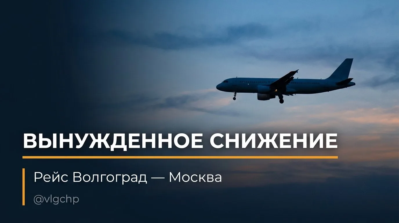 Самолёт S7, выполнявший рейс Волгоград — Москва 6 октября, во время полёта снизился на ...