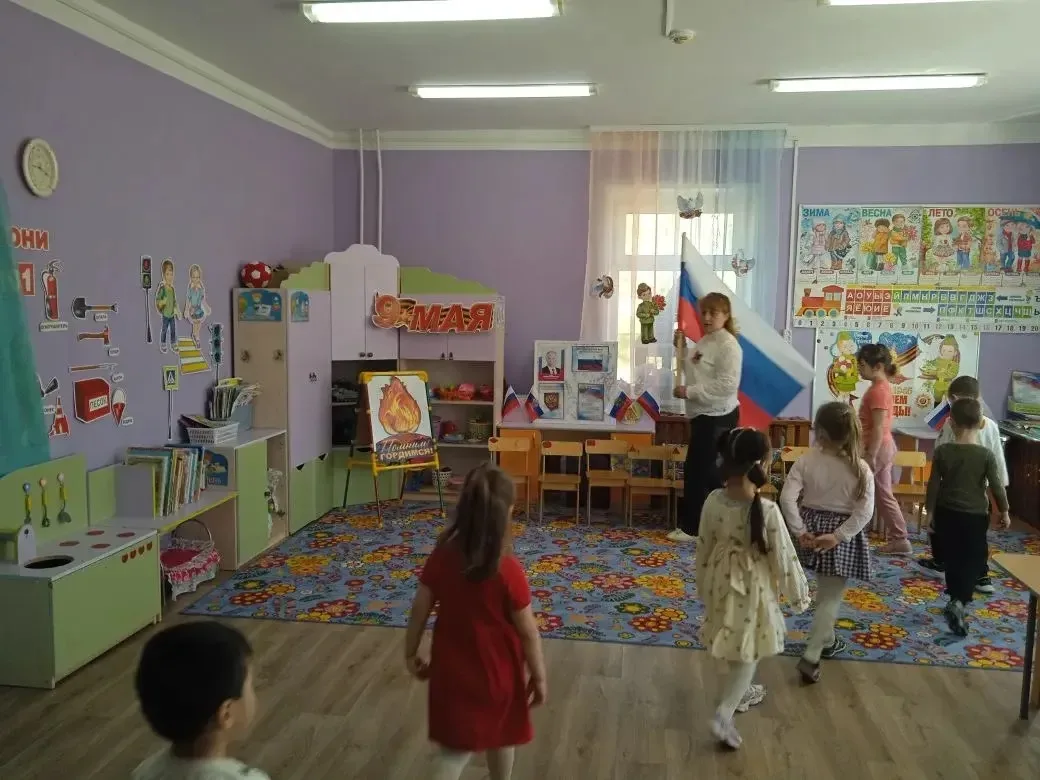 В нашем детском саду прошло мероприятие, посвящённое Дню Победы.