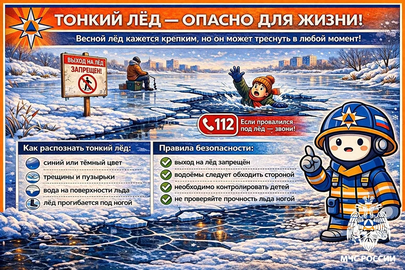 Весна — время повышенных рисков