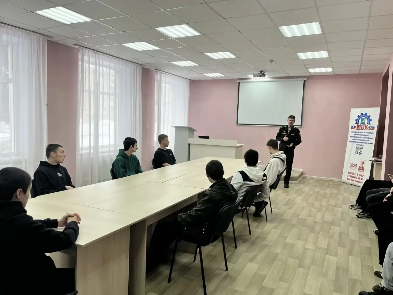 🔹20 февраля в колледже состоялась профориентационная встреча студентов с представителе...