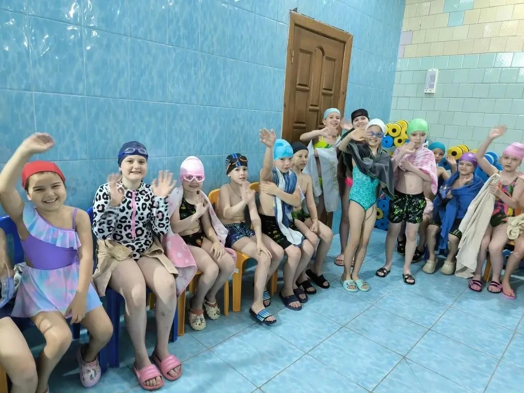Одним из самых ярких впечатлений в лагере- это выход в бассейн. 🌊🌊🌊