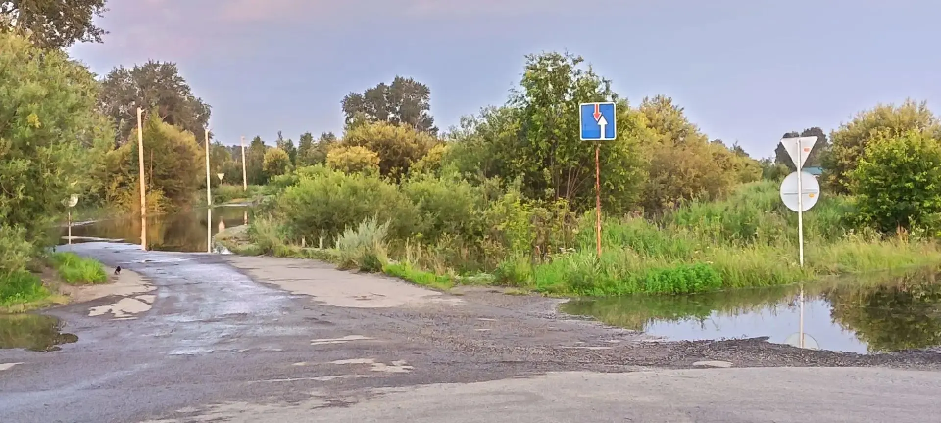 Ситуация с паводком пока такая