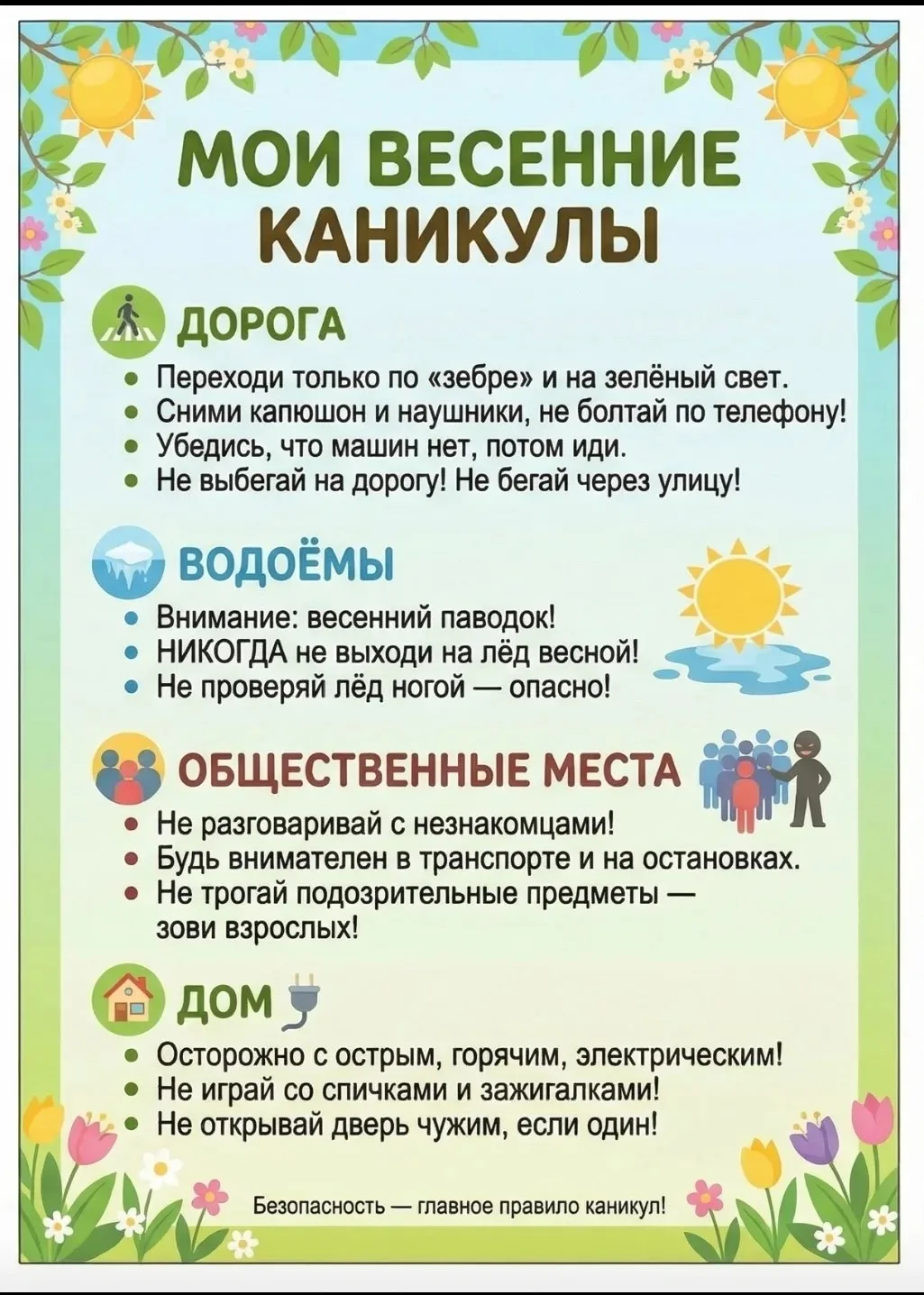 Вот и наступили долгожданные весенние каникулы!!!🌞🌿🌟 Поздравляем всех учащихся и родителей с окончан