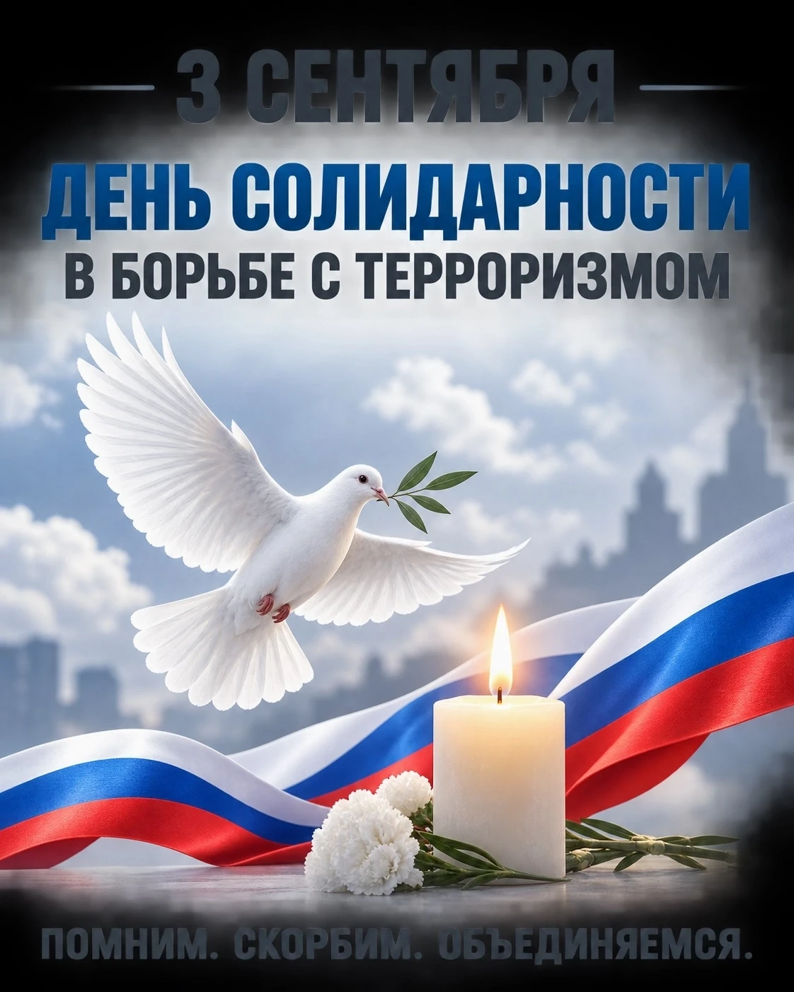 🕯 3 сентября — День солидарности в борьбе с терроризмом.