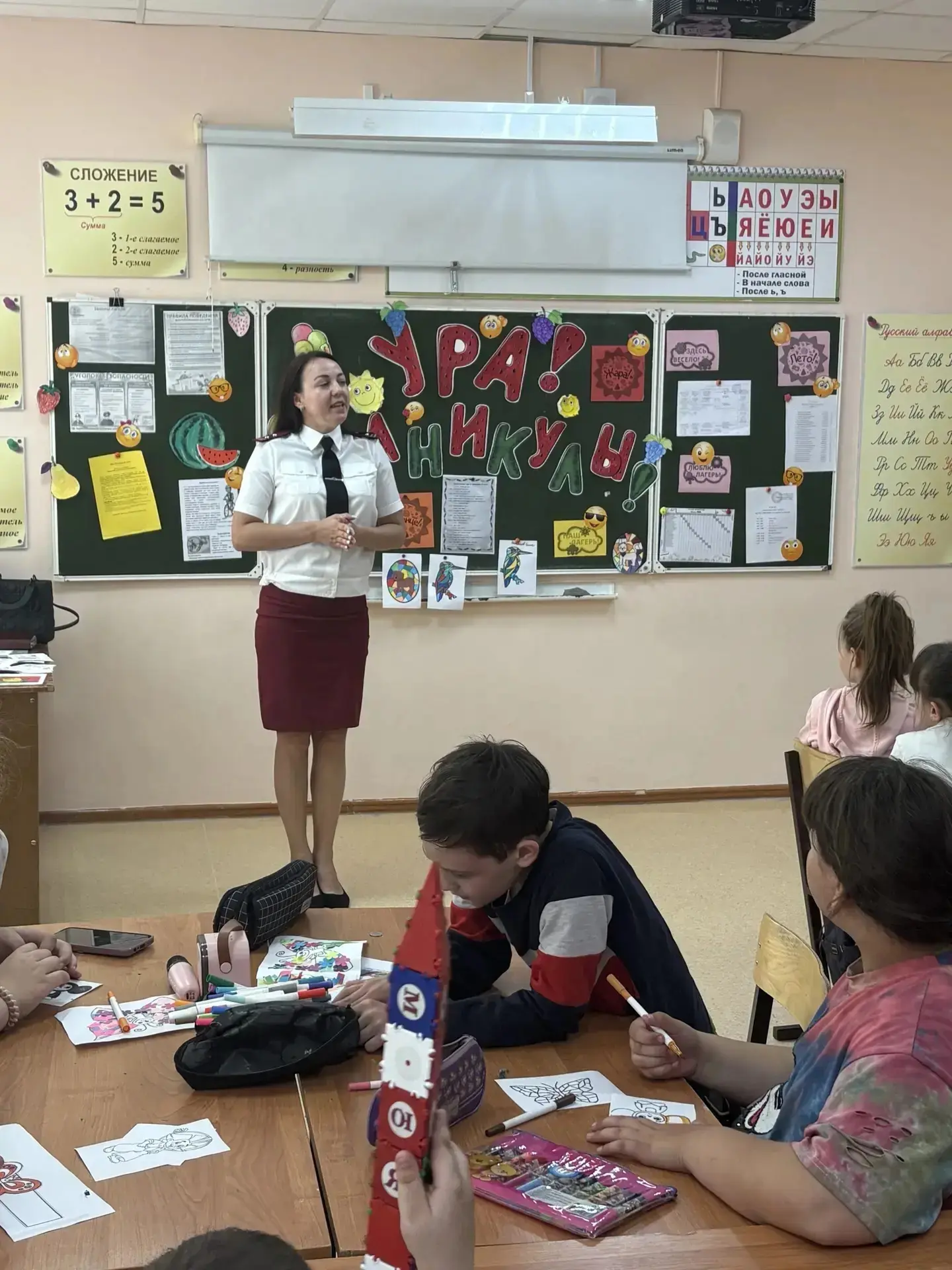 🎉Настал четвёртый день пребывания в лагере. Сегодня к нам в гости приходила Фомина Тат...