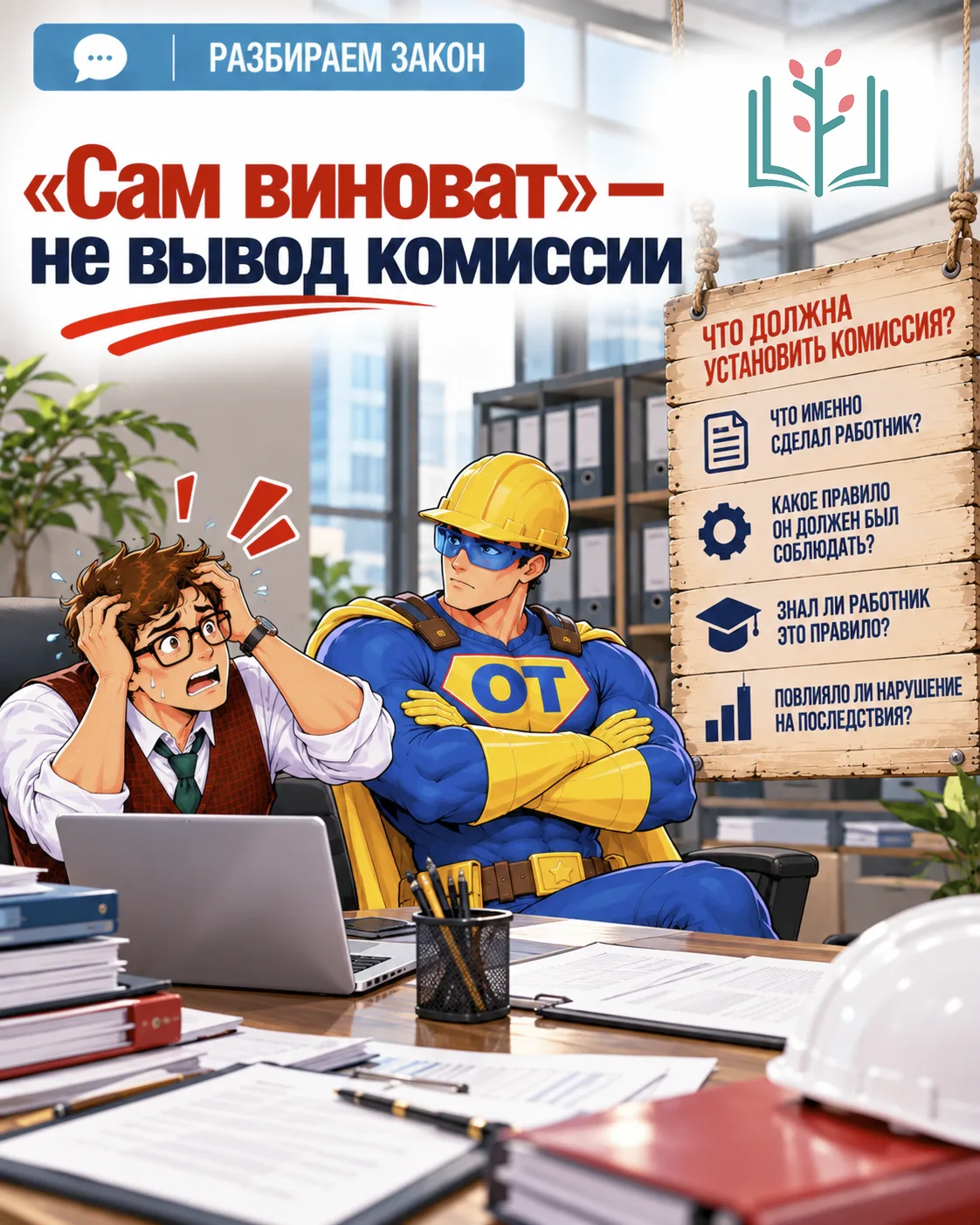 «САМ ВИНОВАТ» — НЕ ВЫВОД КОМИССИИ
