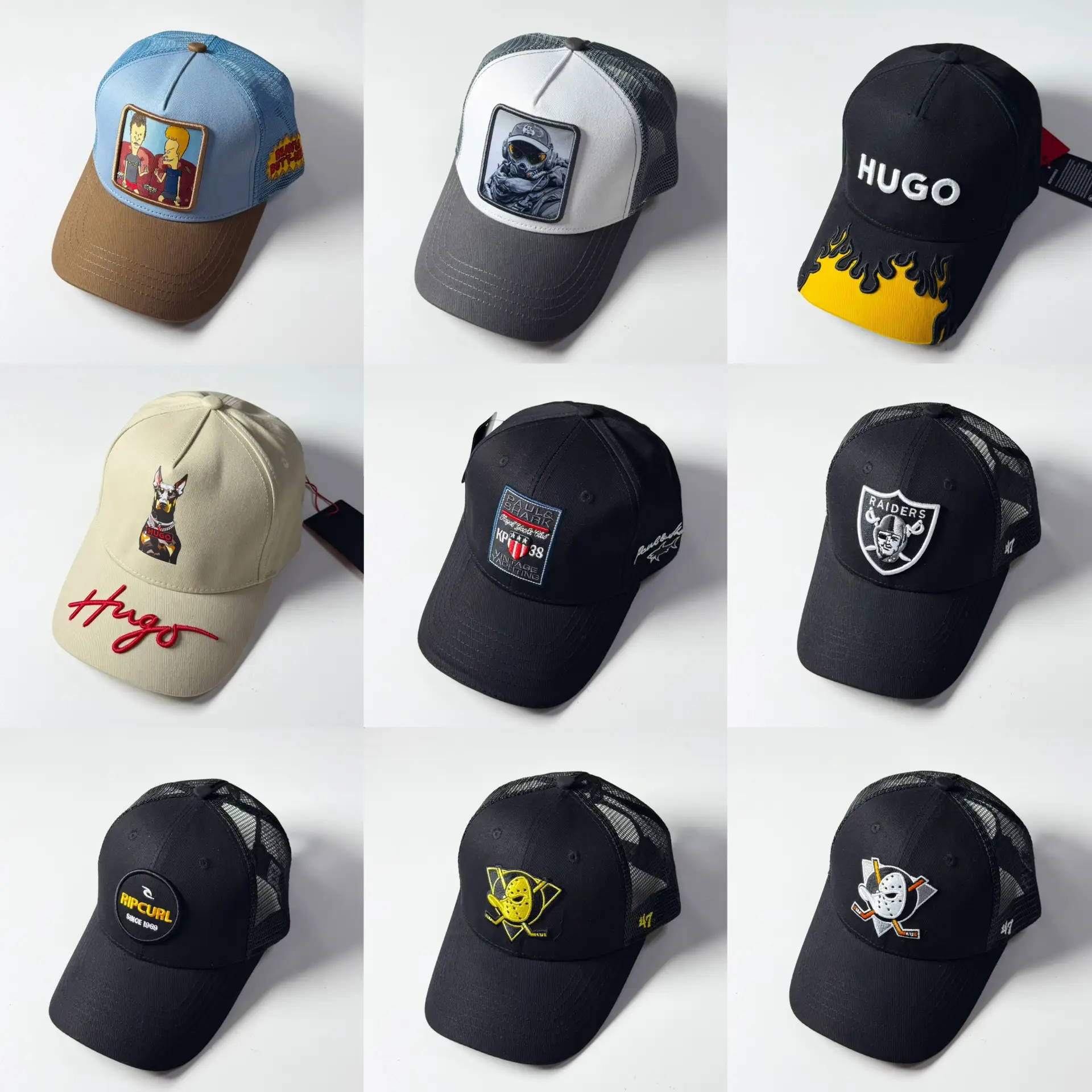 ✅КЕПКИ🧢 в ассортименте (сфоткал только часть 📸) 🔖Цена: от 500-1200 руб.