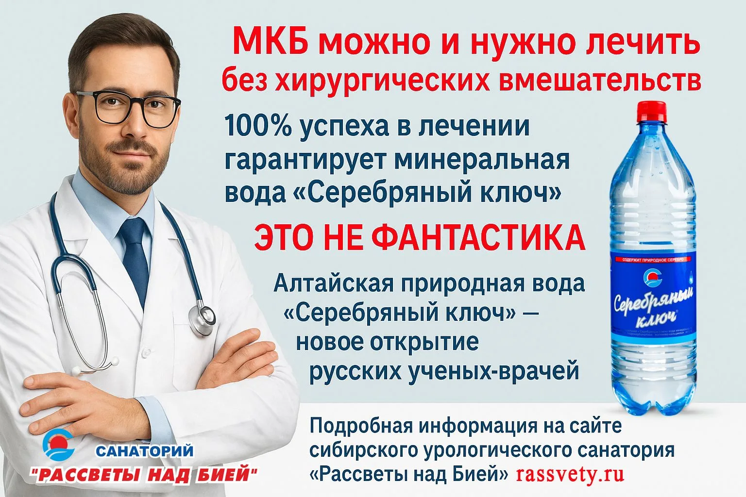 ☀️ Лето — лучшее время позаботиться о здоровье и провести отпуск с пользой!

В санатории «Рассветы н