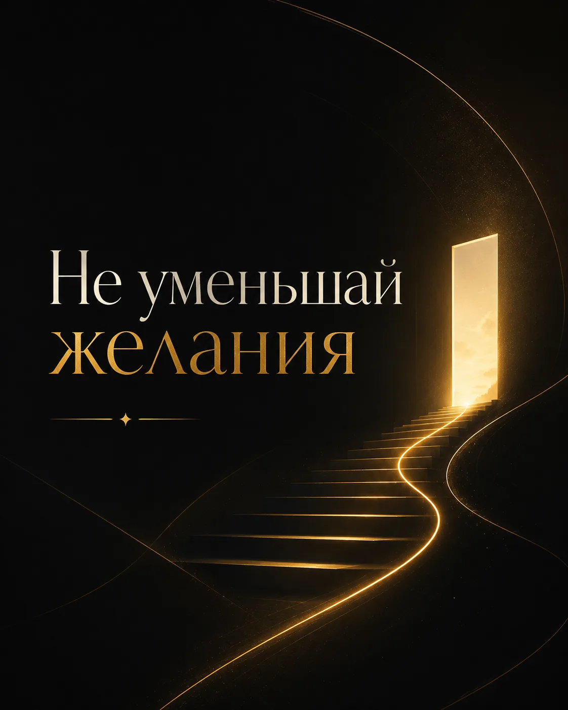 Не уменьшайте желания до размера сегодняшней жизни