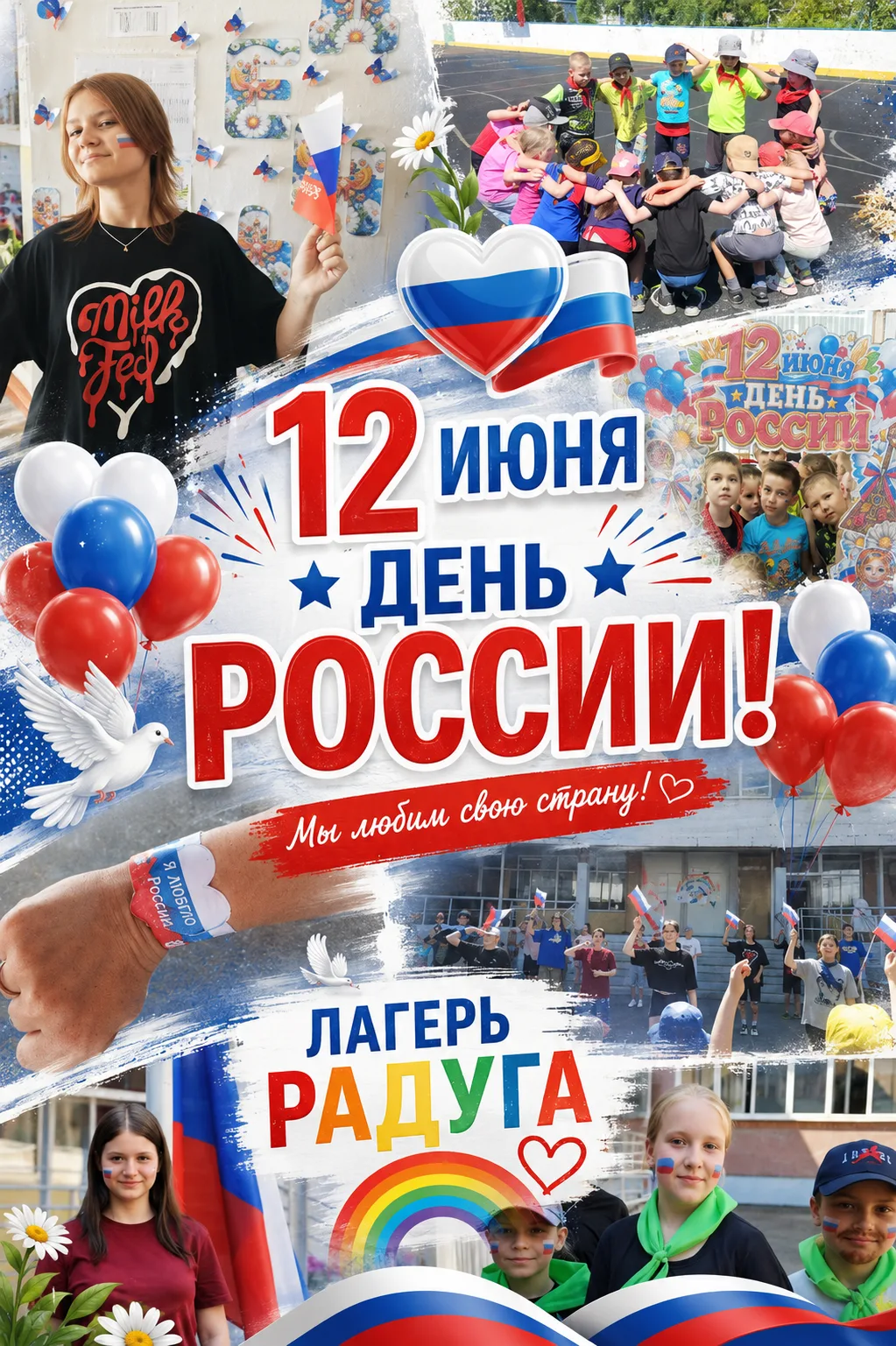 🇷🇺 С Днём России!

Сегодня мы отмечаем праздник нашей великой страны — День России!

Россия — это 