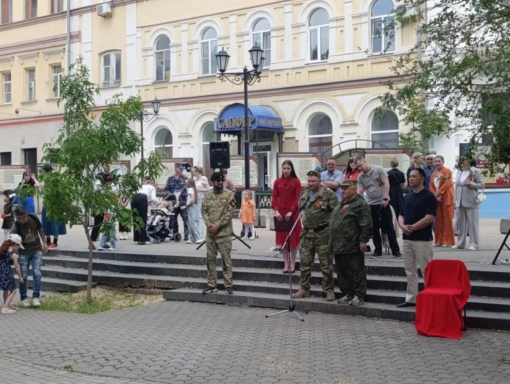 9 мая 2026 года в Астрахани, у музея боевой славы в Братском саду, традиционно состояло...