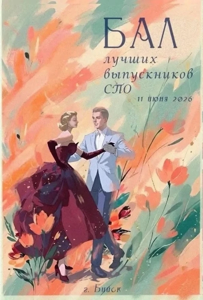 Бал лучших выпускников профессиональных образовательных организаций Алтайского края 2026

11 июня, в