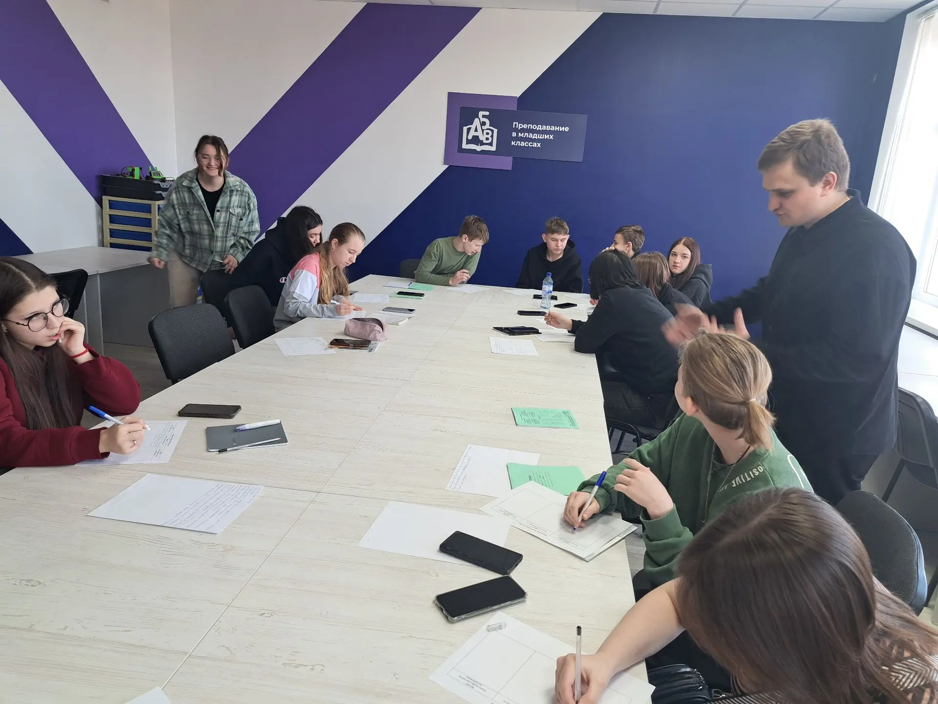 Профессиональное обучение обучающихся 9-х классов с присвоением первой профессии «Вожатый»   В рамка